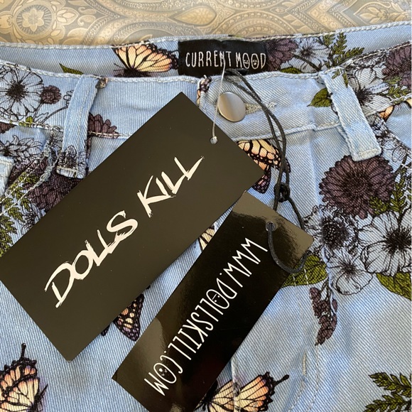 Current Mood Dollz Kill Scenic Vision High Waist Jeans - Picture 3 of 6